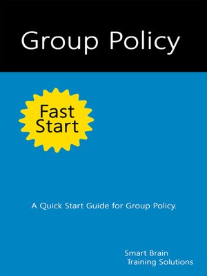 cover image of Group Policy Fast Start